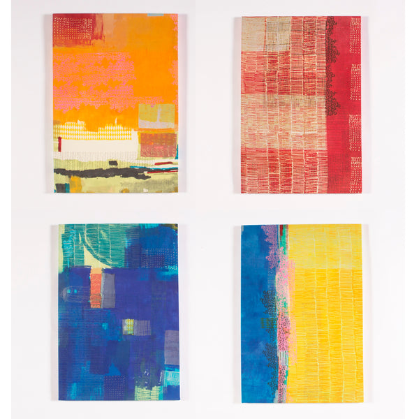 Hand painted wallhangings - Essaouira collection