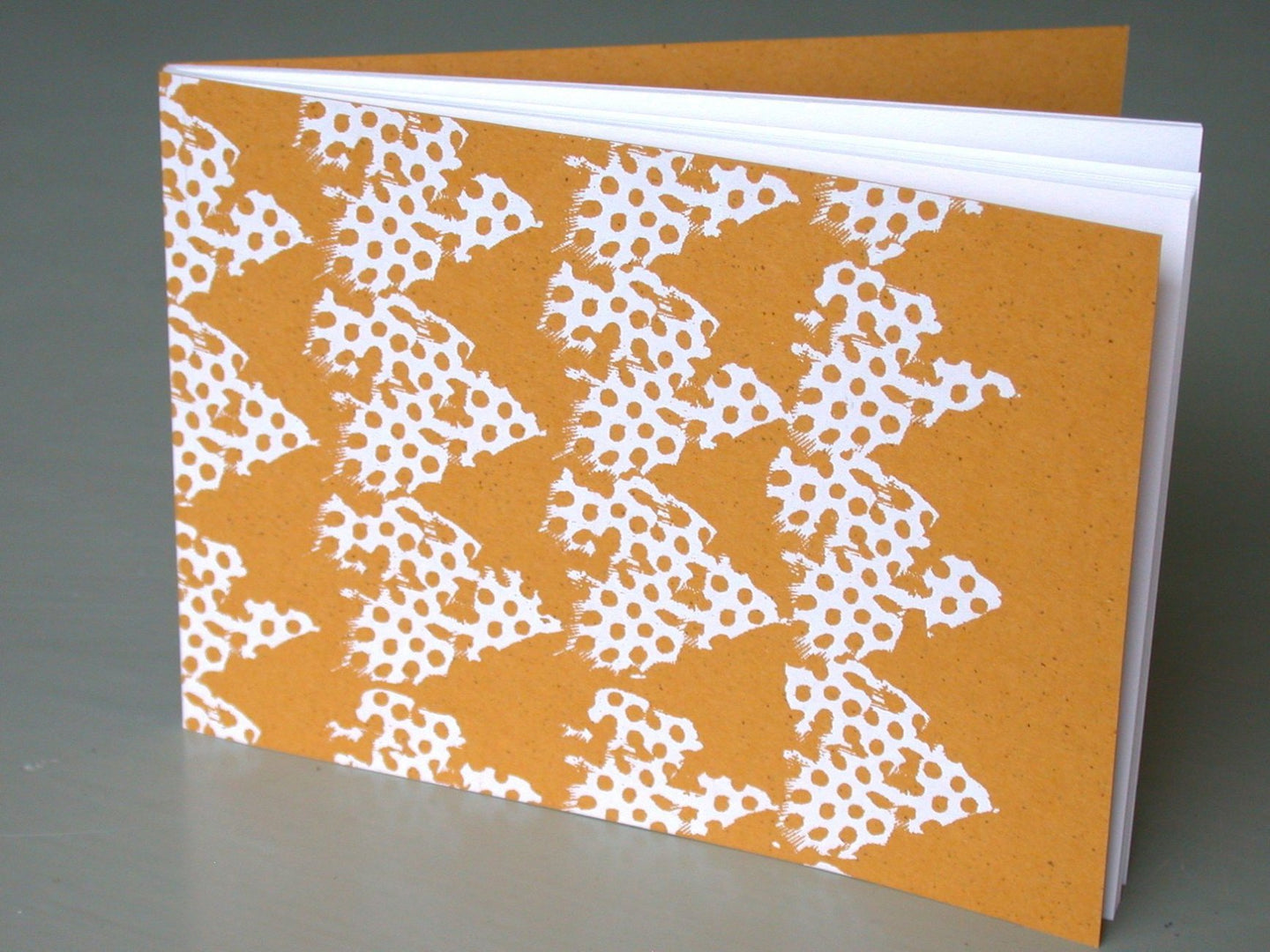 Limited edition hand printed notebook