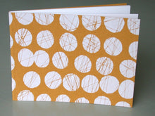 Limited edition hand printed notebook
