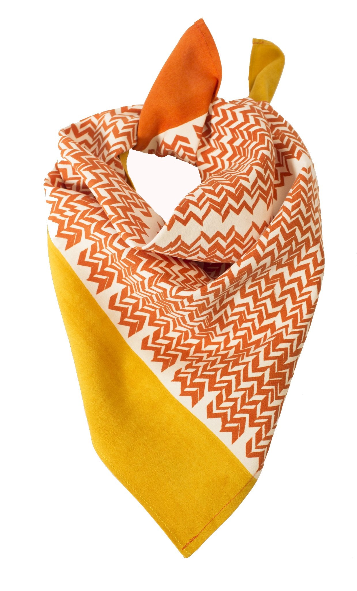 Small square silk neckerchief (JKD neckerchief 16)