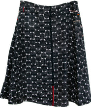 Guinea print skirt.