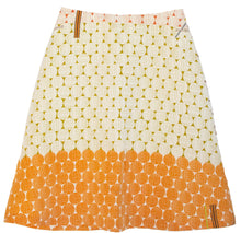 'Guinea' Silk Faille A-line Skirt