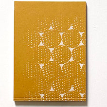 'Guinea Circles' Hand Printed A6 note book
