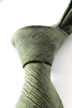 Small dashes (JKD90) sandwashed spun silk hand printed tie